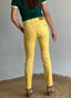 Pantalón Amarillo 5 bolsillos Mujer