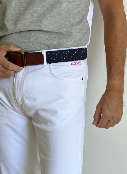 Men's White Five Pocket Pants