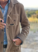 Chaqueta/Sahariana Pana Camel Hombre