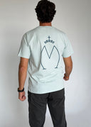Camiseta Básica Verde Agua Morante Hombre