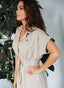 Vestido Camel Tencel Mujer