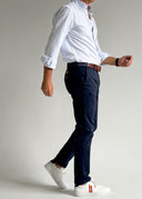 Pantalón Chino Azul Confort Hombre