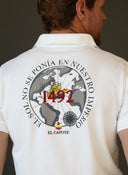 Polo Blanco "El Sol no se ponía en nuestro Imperio" España Hombre