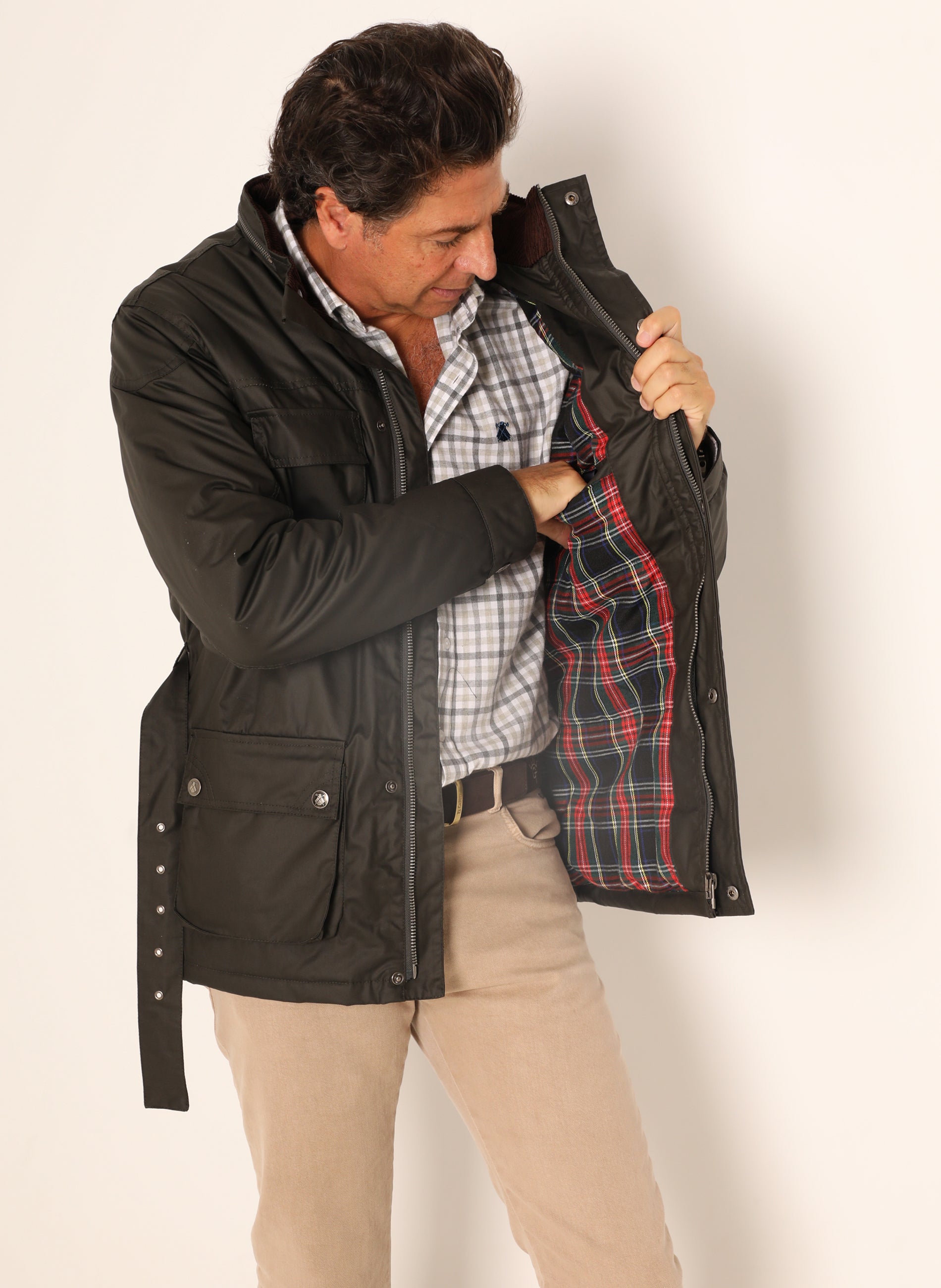 Parka vestir hombre best sale