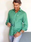 Camisa Verde Esmeralda Shibuya Hombre