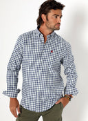 Camisa Cuadros Azules Villela Hombre