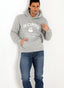 Sudadera Hombre Capucha Gris