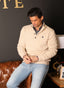 Jersey Hombre 4 Botones Camel