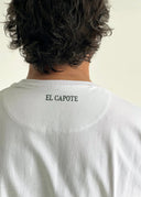 Camiseta Blanca Soy Español x José Manuel Soto Hombre