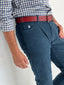 Pantalón MicroPana 5 bolsillos Azul Petróleo Hombre