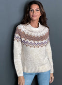 Jersey Fantasia Beige Mujer