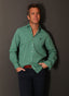 Camisa Hombre Sarga Verde