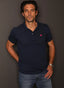 Polo Azul Classic Hombre