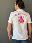 Polo Classic Man White Logo Pink Capote