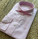 Camisa Rosa Cuello Sport Hombre