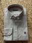 Camisa Cuadros Oxford Cuello Botón Hombre