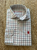 Camisa Cuadros Azules/Rojos Hombre