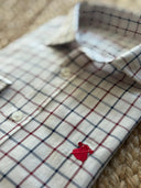 Camisa Cuadros Azules/Rojos Hombre