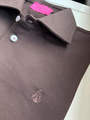 Polera Marrón Mercerizado Hombre