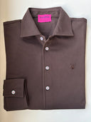 Polera Marrón Mercerizado Hombre