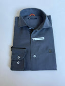 Camisa Gris Tencel Hombre