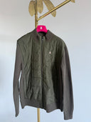 Men's Padded Khaki Green Jacket