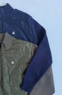 Chaqueta Verde Kaki Acolchada Hombre