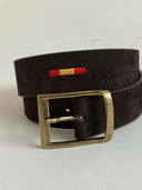 Ceinture en cuir fendu marron Toreros