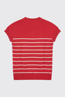 Jersey Fresa Punto Marinero Mujer