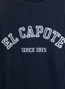 Jersey Azul Marino Oversize Mujer