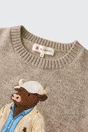 Bicolor Sweater Woman 