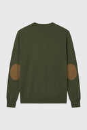 Jersey Verde Caza de Pico Coderas Hombre