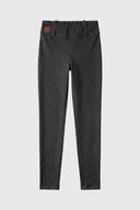 Legging Gris Marengo Punto Mujer