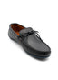 Men's Blue Napa Lace-Up Moccasin