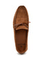 Mocasín Serraje Castaña Cordones Hombre