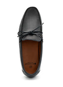 Mocasín Azul Cordones Napa Hombre