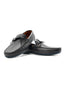 Mocasín Azul Cordones Napa Hombre
