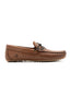 Mocasín Marrón Cordones Napa Hombre