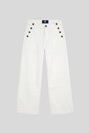 Pantalón Blanco Marinero Mujer