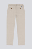 Pantalón Jogger Fino Beige Hombre