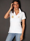 Polo Blanco Campeones del Mundo Mujer