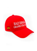 Gorra Roja "HAZ ESPAÑA GRANDE OTRA VEZ"