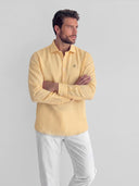 Polera Amarilla Lino Hombre