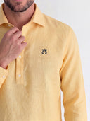 Polera Amarilla Lino Hombre