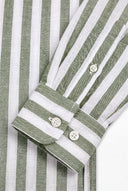 Polera Raya Ancha Kaki Lino Hombre