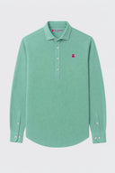 Polera Verde Piqué Hombre