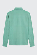 Polera Verde Agua Piqué Hombre