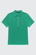 Polo Classic Verde Aguamarina Mujer