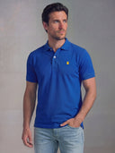 Men's Classic Forest Green Pink Cape Polo