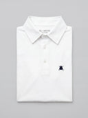 Polo Blanco Manga Corta Soft Hombre